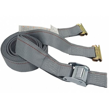 Tie Down Strap, E-Track, Gray MPN:55ET62