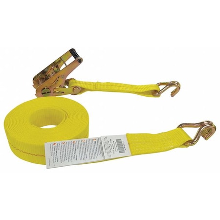 Tie Down Strap, Wire-Hook, Yellow MPN:55ET67