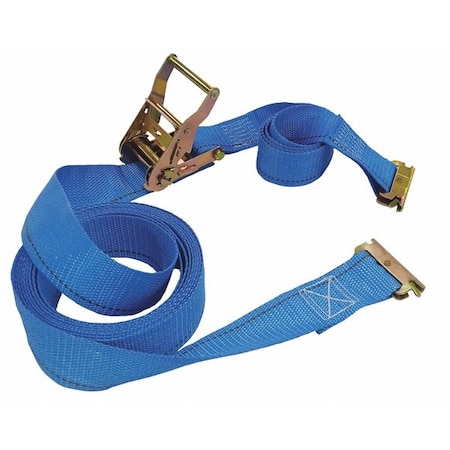Tie Down Strap, E-Track, Blue, PK5 MPN:55ET73