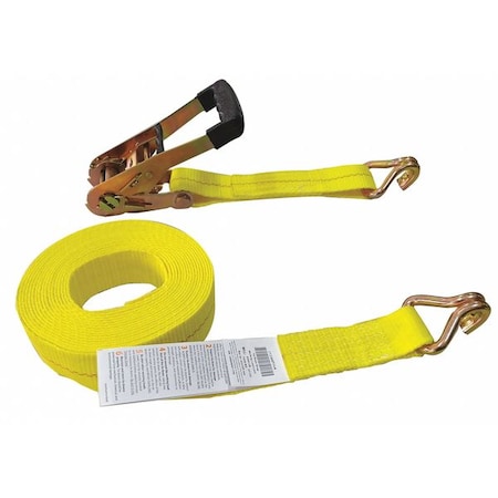 Tie Down Strap, Wire-Hook, Yellow MPN:55ET77