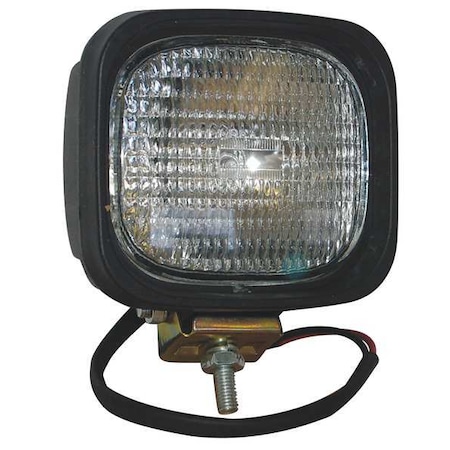 Forklift Head Light, Metal, Clear, 6