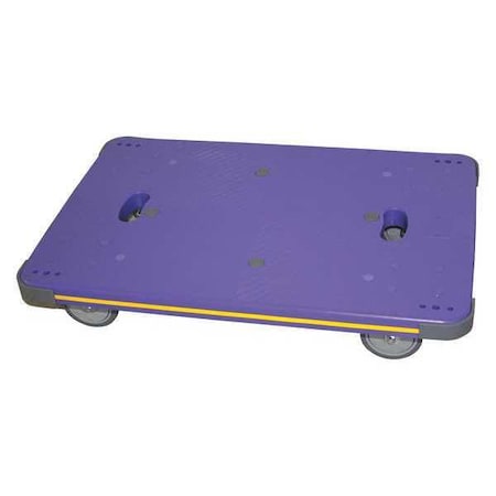 GnrlPurposeDlly, 8in, 35in, Bl, Plstc, 500lb MPN:10Z907
