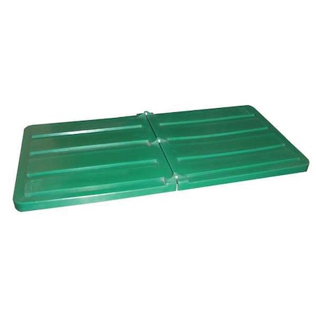 Tilt Truck Lid, Green, Fits 29-3/4 cu. ft. MPN:1.1 CU-LID GREEN
