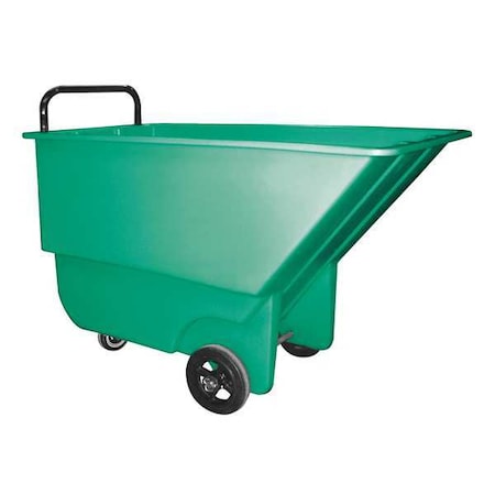 Tilt Truck, 48 in, 26 in, Green, 275 lb MPN:1/3 CU-L GREEN