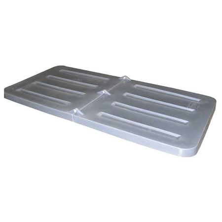 Tilt Truck Lid, Gray, Fits 1/3 cu. yd. MPN:1/3 LID