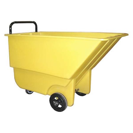 Tilt Truck, 48 in, 26 in, Yellow, 275 lb MPN:1/3CU-L YELLOW