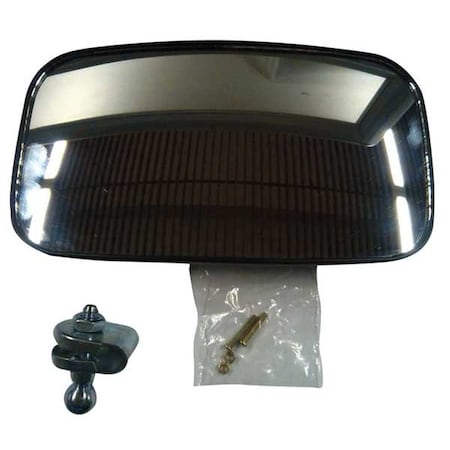 Forklift Mirror, Plastic, Metal, Black MPN:16TA29008
