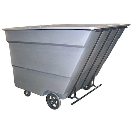 Tilt Truck, 74 in, 40 in, Gray, 2, 200 lb MPN:1.7 CU-HD