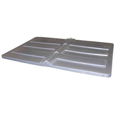 Tilt Truck Lid, Gray, Fits 45-9/10 cu. ft. MPN:1.7 LID