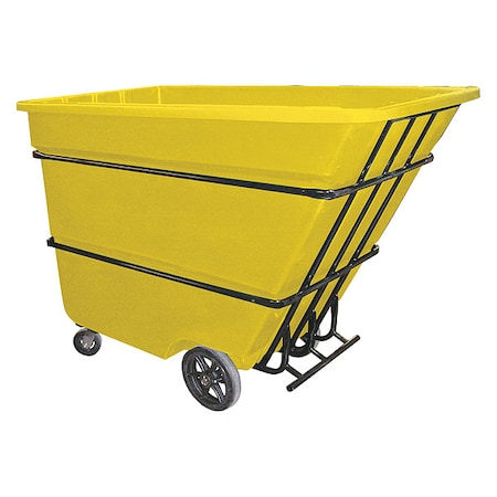 TiltTruck, 74in, 40in, Yellow, 2, 200lb MPN:1.7CU-HD YELLOW