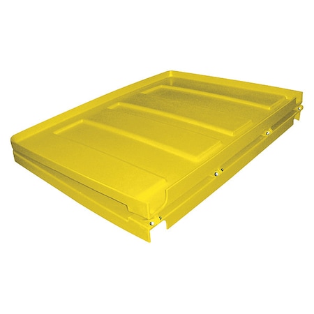 Truck Lid, Yellow, Fits 45-9/10 cu. ft. MPN:1.7LID YELLOW