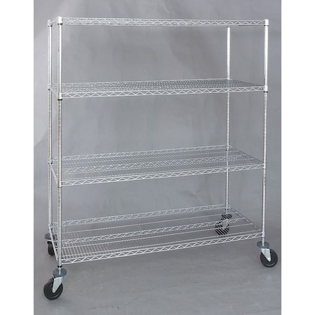 Wire Shlvng, 48x69x18in, Shlf Cap: 150lb MPN:1ECH6
