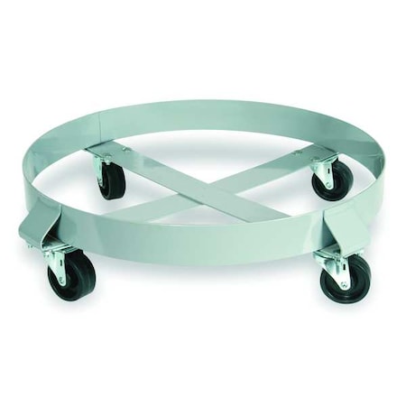 Drum Dolly, 1000 lbs., 6-1/2 in H, 55 gal. MPN:1XUZ9