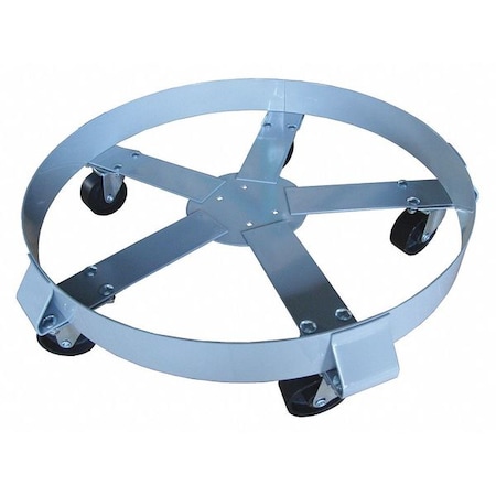 Drum Dolly, 1400 lb., 6-1/2 In H, 55 gal. MPN:1XWA2