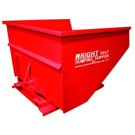 Self Dumping Hopper, 6000 lb., Red MPN:20077 RED