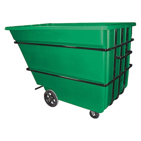 TiltTruck, 74in, 51in, Green, 2, 500lb MPN:2.2 CU-HD GREEN