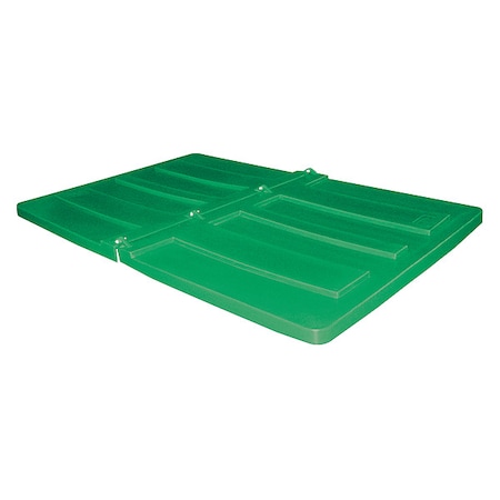 Tilt Truck Lid, Green, Fits 59-2/5 cu. ft. MPN:2.2 CU-LID GREEN
