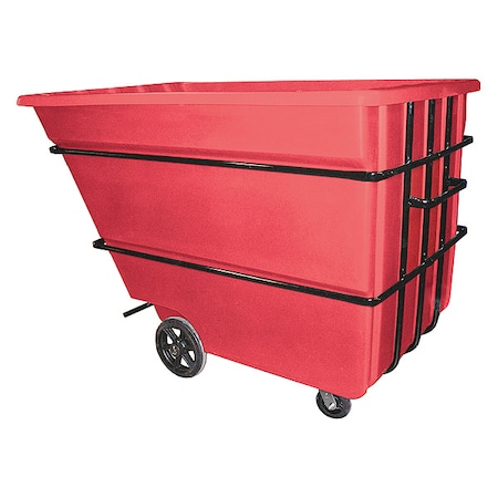 Tilt Truck, 74 in, 51 in, Red, 2, 500 lb MPN:2.2CU-HD RED
