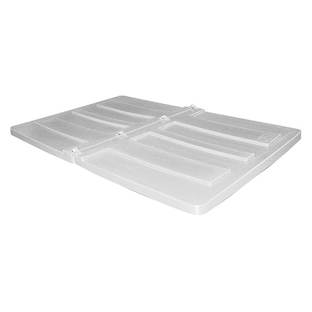 Tilt Truck Lid, White, Fits 59-2/5 cu. ft. MPN:2.2LID WHITE