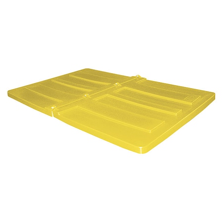Truck Lid, Yellow, Fits 59-2/5 cu. ft. MPN:2.2LID YELLOW