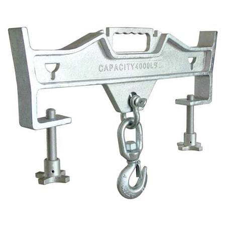 Lifting Hook, Dbl Fork, Sgl Swivel, 4000Lb. MPN:22MW67