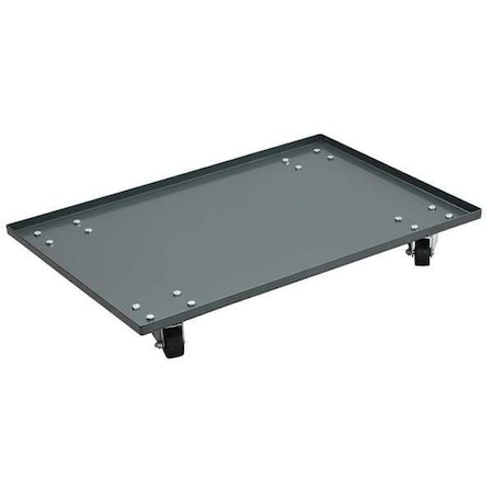 GnrlPurposeDlly, 4in, 27in, Gry, Stl, 500lb MPN:24WF54