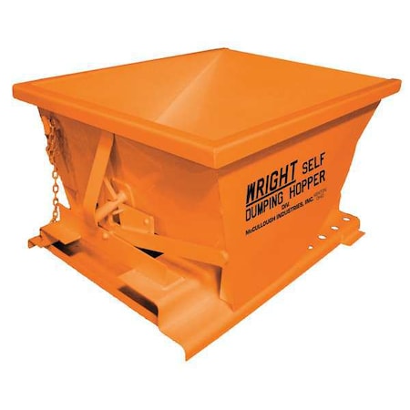 Self Dumping Hopper, 4000 lb., Orange MPN:2577 ORANGE