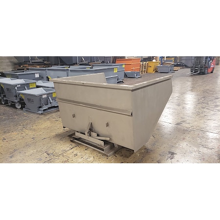Self Dumping Hopper, Gray, 6, 000 lb MPN:2577SS