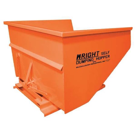 Self Dumping Hopper, 5000 lb., Orange MPN:26077 ORANGE