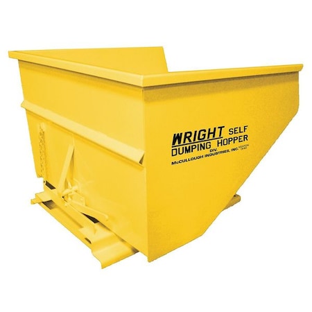 Self Dumping Hopper, 5000 lb., Yellow MPN:26077 YELLOW