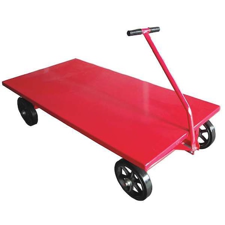 Wagon Truck, Flush Deck, 30x60, Cap 3500 Lb MPN:26Y458