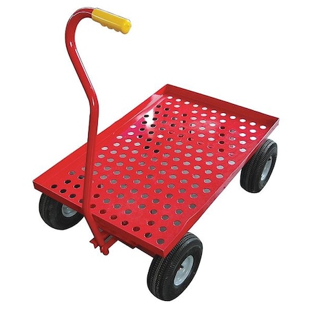 Wagon Truck, Perf Deck, 24x36, Cap 1000 Lb MPN:26Y490