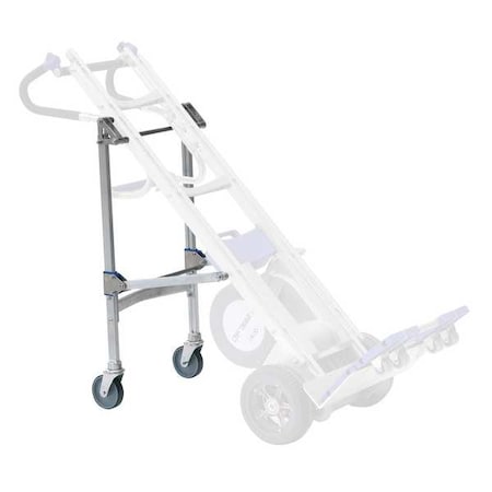 Wheel Carriage, 725 lb., Aluminum, Silver MPN:274102