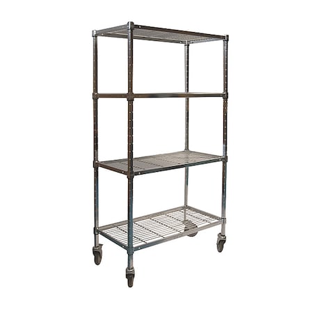 Wire Shlvng, 18x70x60in, Shlf Cap: 300lb MPN:2HDE7
