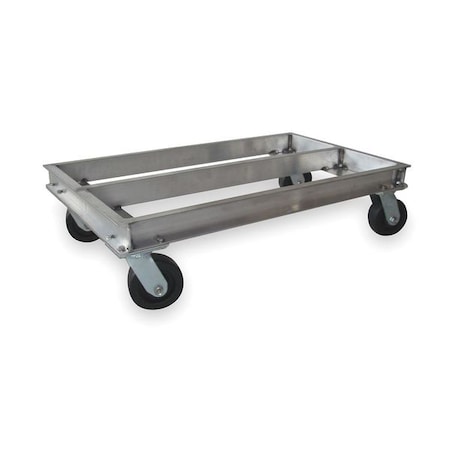 GnrlPrpsDlly, 9in, 36in, Slvr, Alum, 2, 000lb MPN:2TUN8
