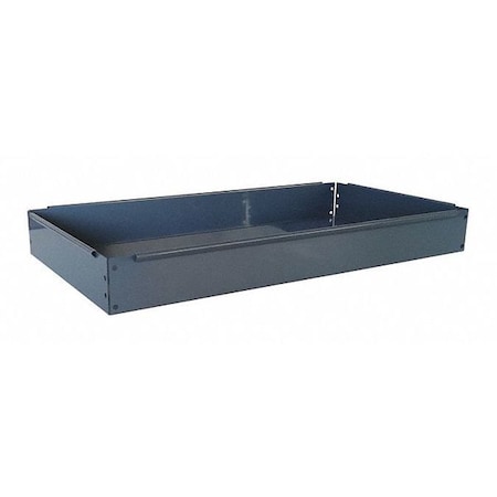 Service Cart Tray, 800 lb., Gray, Steel MPN:2W424
