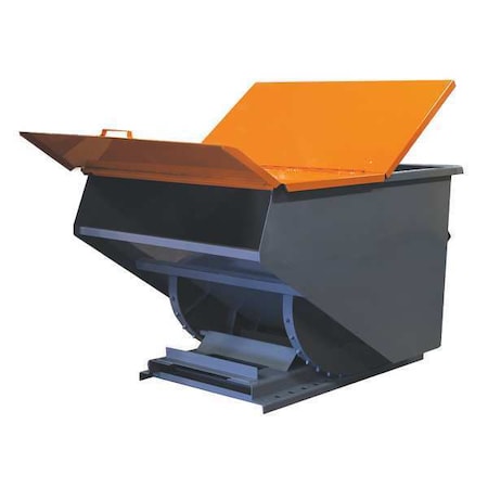 Hopper Lid, Yellow, Fits 3 cu. yd. MPN:30033 YELLOW