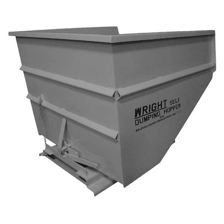 Self Dumping Hopper, Medium Duty, Gray MPN:30077 GRAY