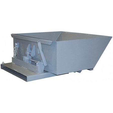 Self Dumping Hopper, Gray, 4, 000 lb, 41