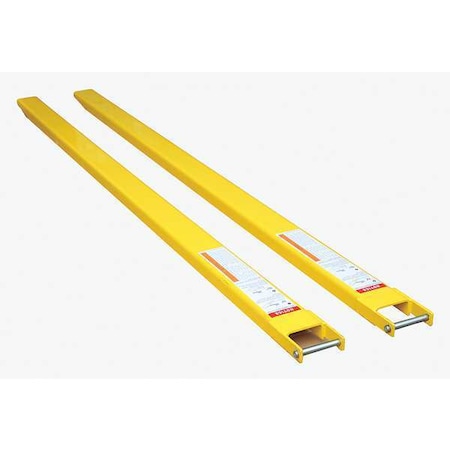 Fork Extensions, 120in.L x 5 in.W, Pin, PK2 MPN:35LU41