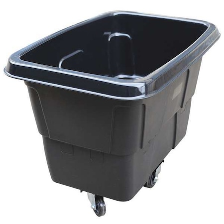 Cube Truck, 1 cu. yd., 500 lb. Cap, Black MPN:36FK94