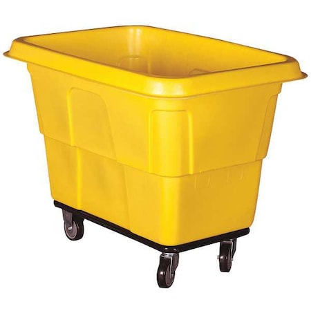 Cube Truck, 7/16 cu. yd., 600lb Cap, Yellow MPN:36FL18