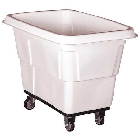 Cube Truck, 9/16 cu. yd., 600lb. Cap, White MPN:36FL26