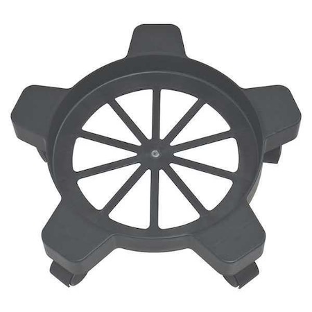 DrumDolly, 5galto15gal, 15.25inL, Black MPN:38RY68