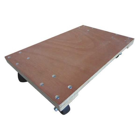 GnrlPrpsDlly, 5in, 24in, Brn, Wood, 1, 000lb MPN:3JJG1
