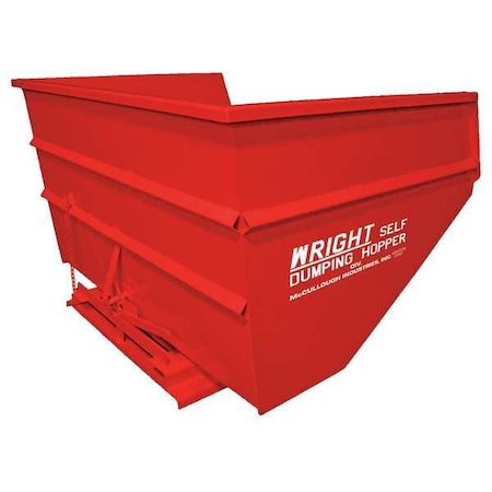 Self Dumping Hopper, 6000 lb., Red MPN:40099 RED