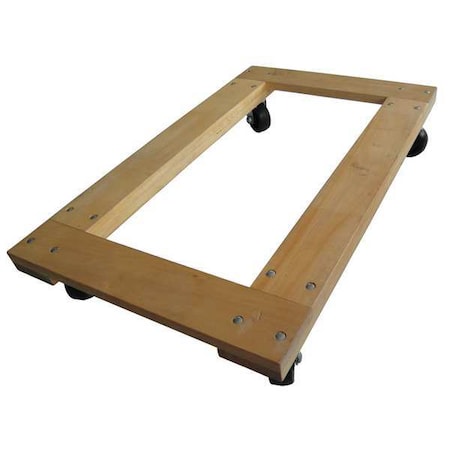 GnrlPrpsDlly, 5in, 30in, Brn, Wood, 1, 000lb MPN:48J063