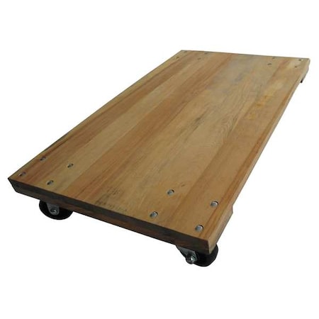 GnrlPrpsDlly, 5in, 30in, Brn, Wood, 1, 000lb MPN:48J065