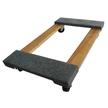 GnrlPrpsDlly, 5in, 30in, Brn, Wood, 1, 000lb MPN:48J068