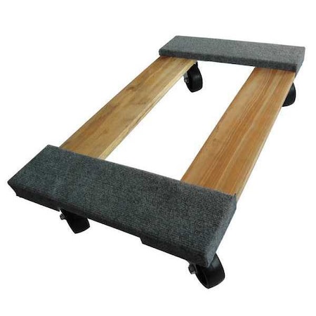 GnrlPrpsDlly, 6in, 30in, Brn, Wood, 1, 000lb MPN:48J069